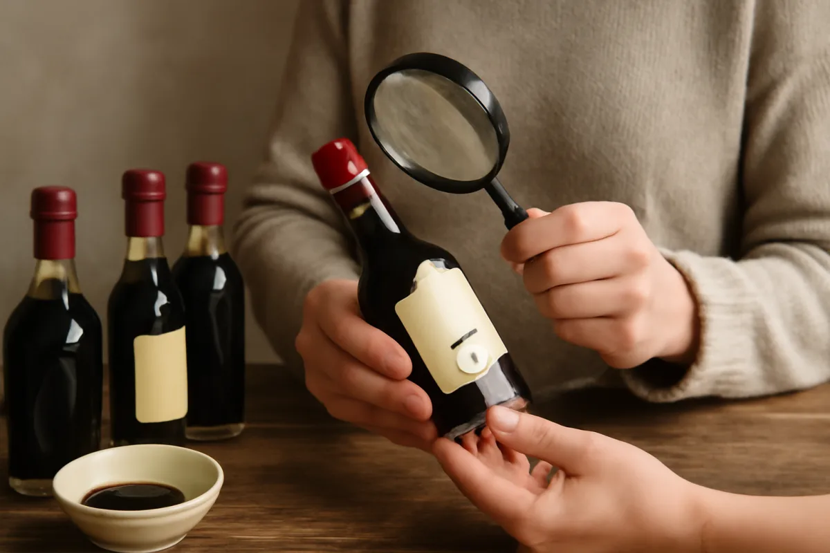 Come scegliere un aceto balsamico tradizionale: l’indizio che nessuno guarda sull’etichetta