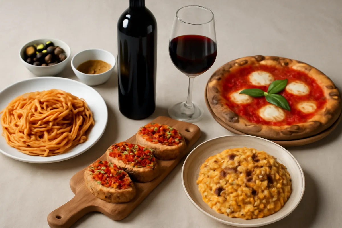 Come abbinare il vino ai piatti tipici italiani? Il principio che non fallisce mai