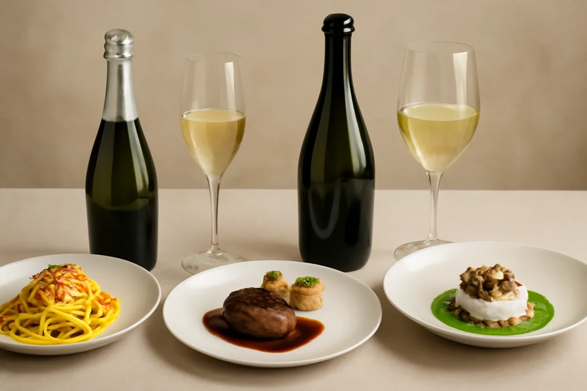 Metodo classico e Charmat: quale spumante italiano scegliere con piatti gourmet