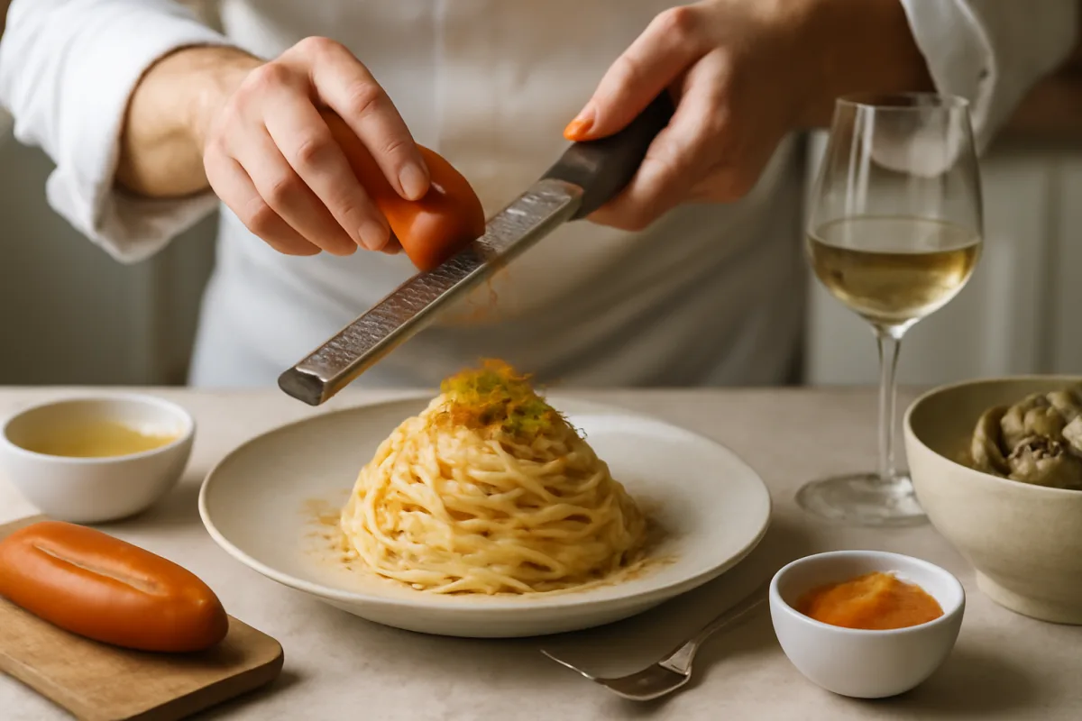 Come usare la bottarga nelle preparazioni gourmet: passaggi fondamentali