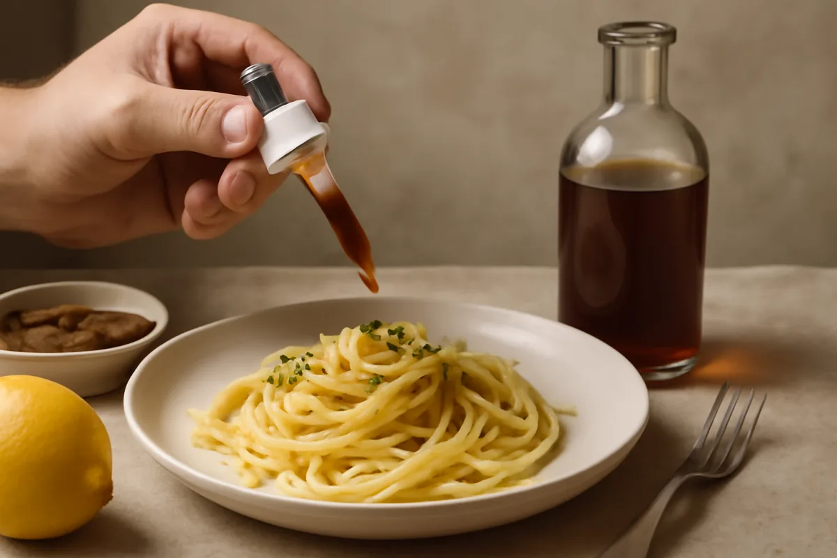 La colatura di alici di Cetara: dosaggi precisi per non coprire altri aromi