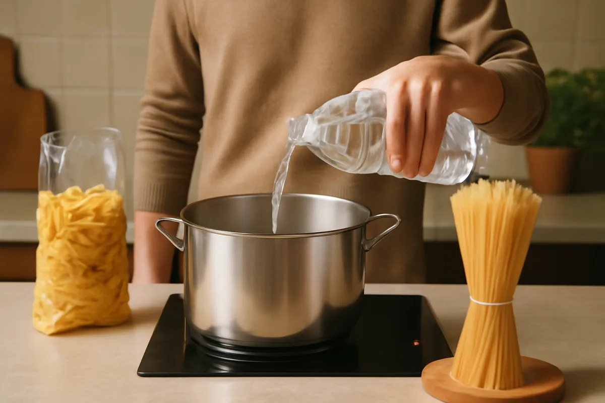 Come scegliere l’acqua per la cottura della pasta: il dettaglio trascurato che incide sul risultato