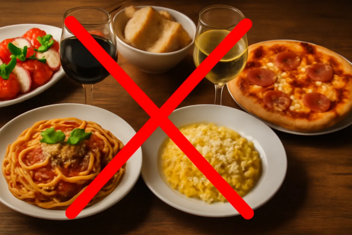 Cosa evitare nell’abbinare vini a piatti tipici italiani? Errori comuni che alterano il gusto