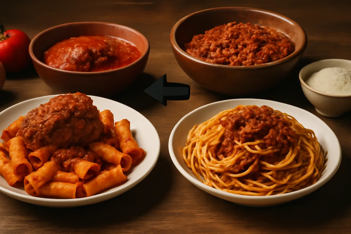 Che differenza c’è fra ragù napoletano e bolognese? Sapori a confronto senza confusione