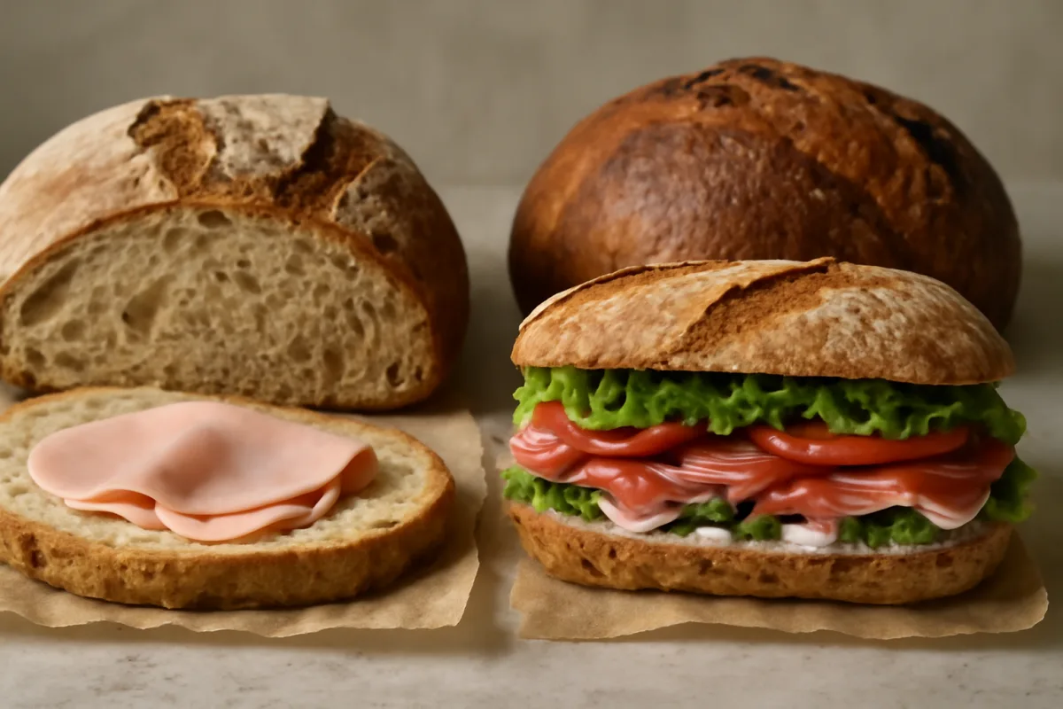 Differenze tra pane casereccio e pane gourmet: consistenze e farciture speciali
