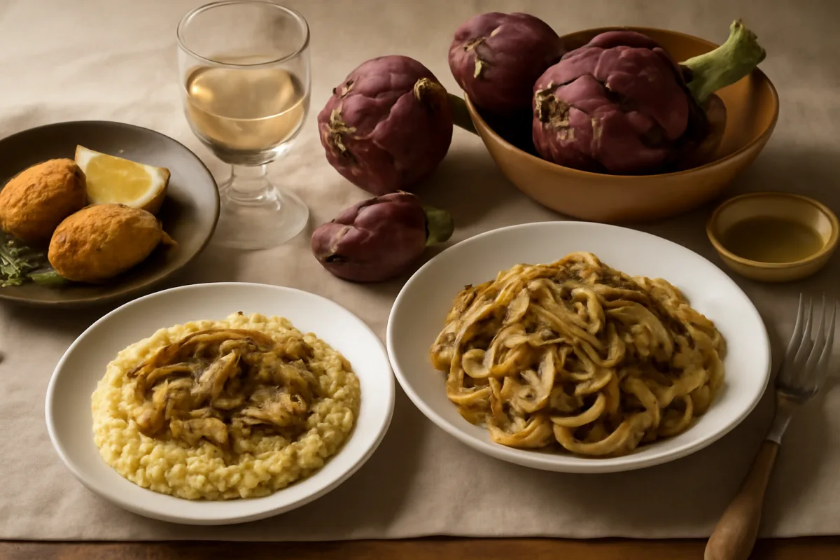 Ricette con carciofi violetti: piatti tipici italiani in versione raffinata
