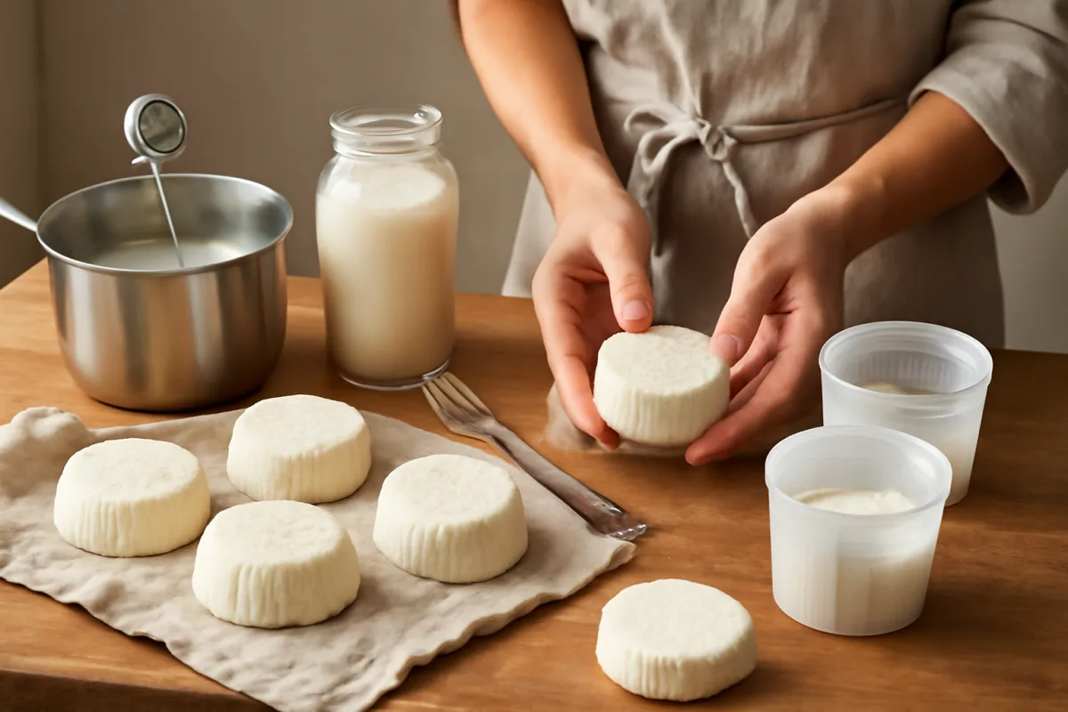 Come preparare i formaggi freschi a casa: metodo delicato per risultati gourmet