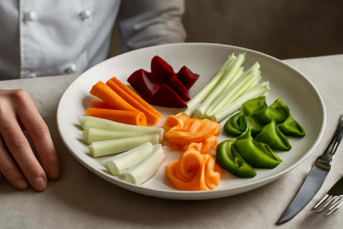 Crudi di verdure alla piemontese: quali tagli scelgono gli chef stellati?