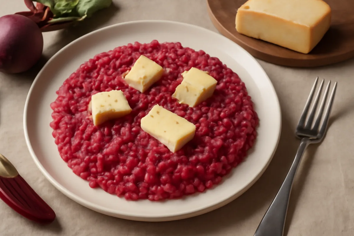Risotto alla barbabietola e taleggio: abbinamenti creativi per un piatto gourmet