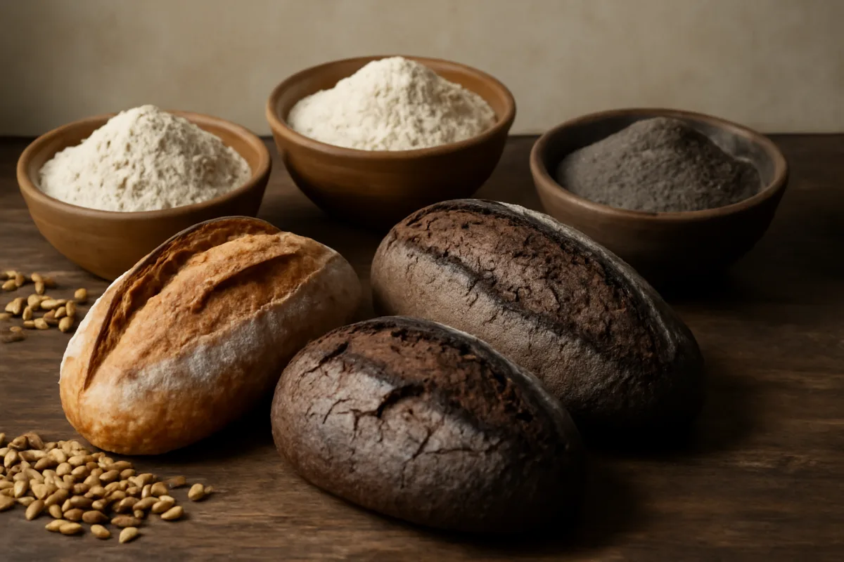 Le migliori farine alternative per pane gourmet: risultati sorprendenti con farro, segale e grano arso